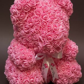 Urs din Flori Roz