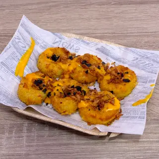 AROS DE CHEDDAR Y JALAPEÑOS