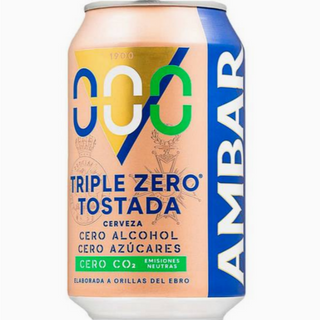 Cerveza Ambar triple zero