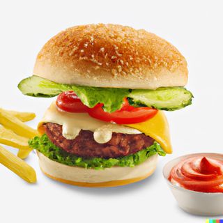 Premium Angus Double cheese бургер