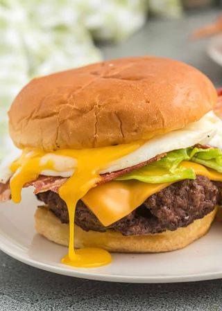 Egg Cheese Burger