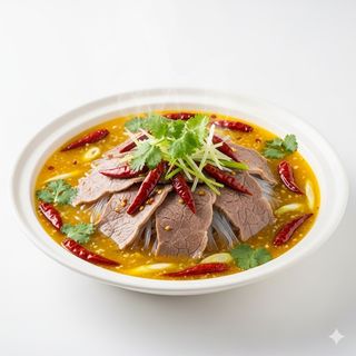 Manzo in zuppa d'aceto 酸汤肥牛