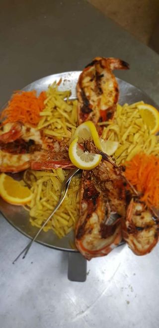 Camarão Tigre Grelhado