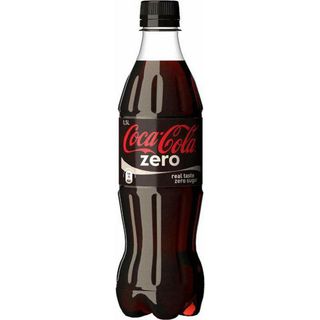 Botella Coca cola zero plástico 50cl