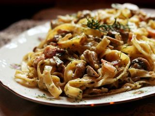 Tagliatelle sa biftekom i vrganjima