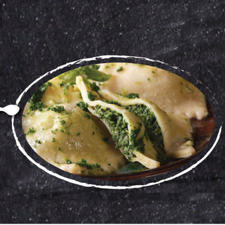 რავიოლი საქონლის ხორცით