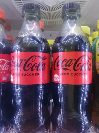 Coca cola zero bottiglia 0.450L 