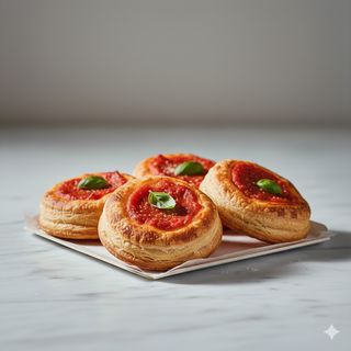 Pizzette sfoglia rosse confezione 5 pezzi
