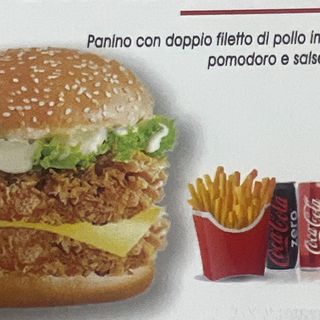 Doppio Chicken Burger  MENU