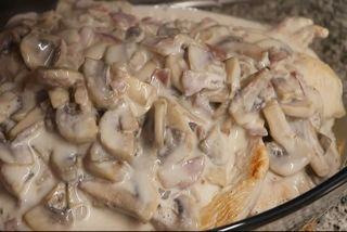 Bifinhos com Cogumelos