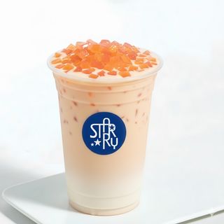 Oolong peach milktea