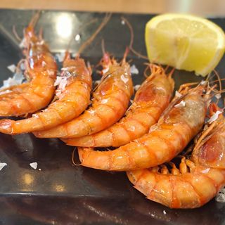 Gambas Rojas a la Plancha