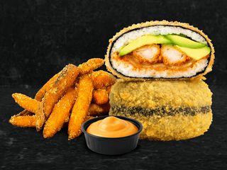 Sushi Burger Krewetka w Panko