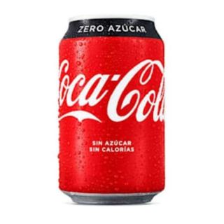 Coca-Cola Zero Azúcar lata 330ml.