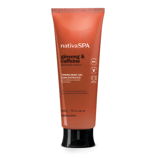 Gel Corporal Tonificante Nativa SPA Ginseng & Cafeína, 200g