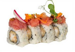 90. Maguro tartar roll 8 pezzi