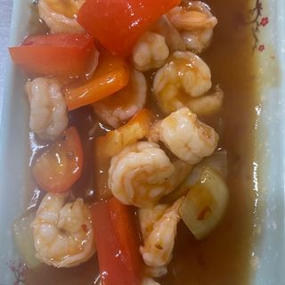 73 Gamberetti in salsa piccante