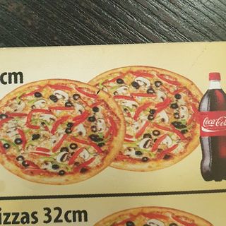 2 Pizzas Grande (32 Cm.)