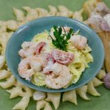 Паста с креветками