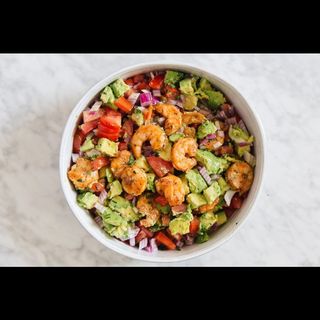 Shrimps Avocado Salad