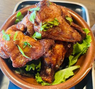 Tapa De Alitas De Pollo Fritas