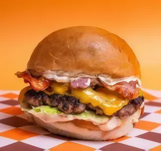 Fake mac burger
