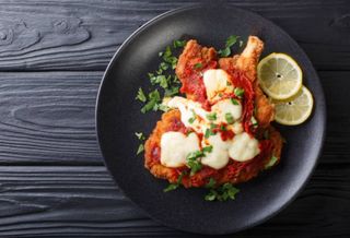 Cotoletta A La Boloñesa Al Horno