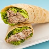 Бурито с риба тон