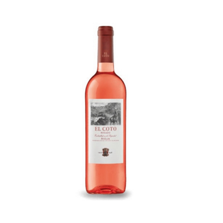 Botella vino rosado coto mayor 