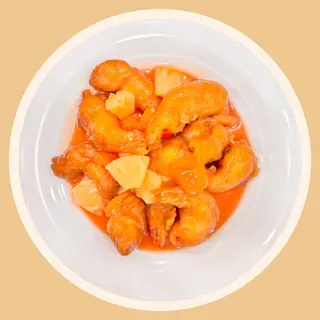 Gamberi in salsa agrodolce