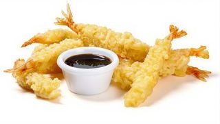 61. Ebi tempura - 3 pezzi