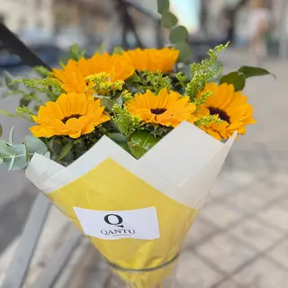 Ramo De 5 Girasoles