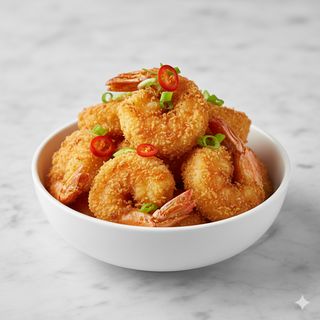 219. Gambas Fritas Grandes (8 Uds.)