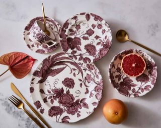 Set masa din portelan  colectia Kingsley-pentru o persoana (5 piese )