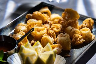 Хрупкави калмари