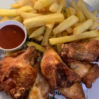 Plato De Alitas De Pollo