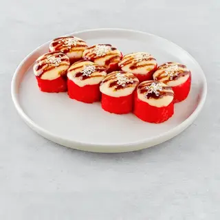 Запечений рол з лососем