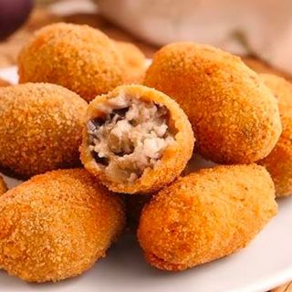 Croquetas de berenjena y queso