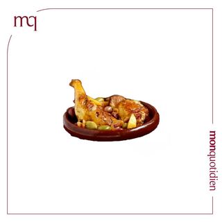 Tajine poulet citron