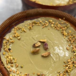 Tarta De Queso Pistacho (4-5 porciones)