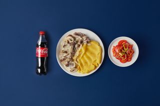 Бефстрогонов с гарниром КОМБО