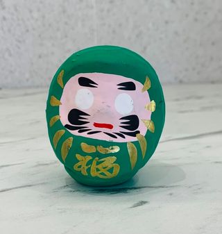 Daruma Pequeño Verde - Salud