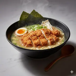 Miso Fried Chicken Ramen