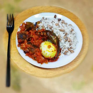 White Rice and Beans