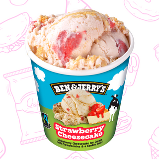 B&J Strawberry Cheesecake