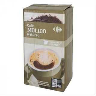 Café Molido Natural Carrefour 500 Gr.