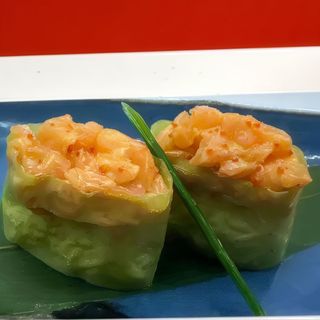 49. Gunkan soy spicy salmone