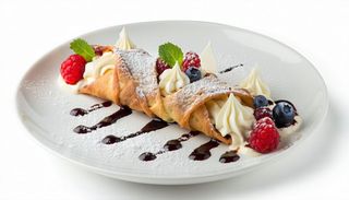 Cannolo scomposto