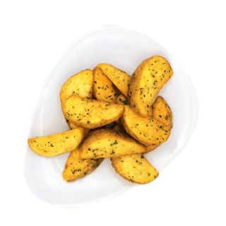 Patatas gajos a las finas hiervas