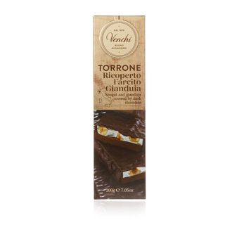 Torrone Venchi ricoperto farcito gianduia 